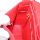 Bottega Veneta MAXI INTRECCIATO Cassette Shoulder Bag Leather Red Auth LN047V-18