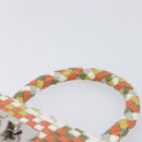 Salvatore Ferragamo Gancini Hand Bag Leather Multicolor Silver Auth LN051V-8