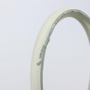 CELINE Luggage Micro Shopper Hand Bag Leather Ivory Gold Tone Auth LN053V-8
