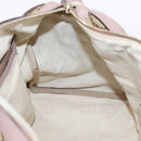GUCCI GG Canvas Sherry Line Boston Bag 2way Beige Gold Tone 247205 Auth LN056A-22