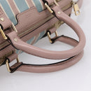 GUCCI GG Canvas Sherry Line Boston Bag 2way Beige Gold Tone 247205 Auth LN056A-7