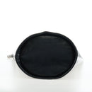CHANEL Icon Chain Shoulder Bag Vinyl Clear Silver CC Auth LN057M-11