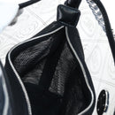CHANEL Icon Chain Shoulder Bag Vinyl Clear Silver CC Auth LN057M-22