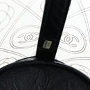CHANEL Icon Chain Shoulder Bag Vinyl Clear Silver CC Auth LN057M-29