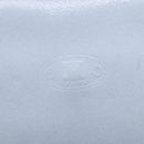 CELINE Shoulder Bag Leather Light Blue Silver Auth LN059A-16