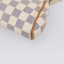 LOUIS VUITTON Damier Azur Eva Shoulder Bag N55214 LV Auth LN062-10