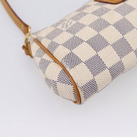 LOUIS VUITTON Damier Azur Eva Shoulder Bag N55214 LV Auth LN062