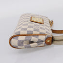 LOUIS VUITTON Damier Azur Eva Shoulder Bag N55214 LV Auth LN062-5
