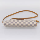 LOUIS VUITTON Damier Azur Eva Shoulder Bag N55214 LV Auth LN062-9