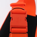 GUCCI GuccissimaGG Waist Bag Leather Orange Silver 771422 Auth LN064V-9