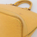 LOUIS VUITTON Epi Alma Hand Bag Tassili Yellow M52149 LV Auth LN067-11