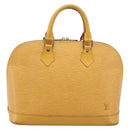 LOUIS VUITTON Epi Alma Hand Bag Tassili Yellow M52149 LV Auth LN067-2