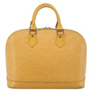 LOUIS VUITTON Epi Alma Hand Bag Tassili Yellow M52149 LV Auth LN067-3