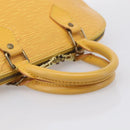 LOUIS VUITTON Epi Alma Hand Bag Tassili Yellow M52149 LV Auth LN067-7