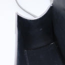 Balenciaga Hour Glass Hand Bag Leather 2way Silver 592833 Auth LN068A-24