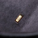CHANEL Choco Bar Hand Bag Patent Yellow Silver CC Auth LN069-28