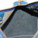 LOUIS VUITTON Epi Speedy 30 Hand Bag Toledo Blue M43005 LV Auth LN070-29