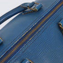 LOUIS VUITTON Epi Speedy 30 Hand Bag Toledo Blue M43005 LV Auth LN070-14