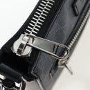 GUCCI GG Supreme Sherry Line Shoulder Bag PVC Black Silver 523599 Auth LN073V-9