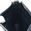 GUCCI GG Supreme Sherry Line Shoulder Bag PVC Black Silver 523599 Auth LN073V-24