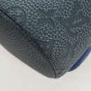 LOUIS VUITTON Taurillon Monogram Climbing Chalk Nano Bag Gray M81572 LN075SAM-16