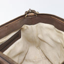 GUCCI GG Canvas Bamboo Hand Bag Beige Gold Tone 353114 Auth LN077A-24