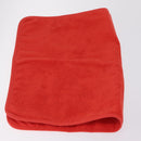HERMES Petit Chartier Tote Bag Canvas Orange White Auth LN078V-28