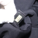 CHANEL Unlimited Shoulder Bag Nylon Silver CC Auth LN080-23