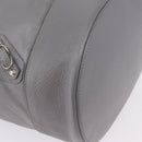 Balenciaga Paper Drop Bucket Shoulder Bag Leather Silver 357327 Auth LN082V-11