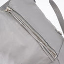 Balenciaga Paper Drop Bucket Shoulder Bag Leather Silver 357327 Auth LN082V-19