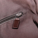 GUCCI GG Canvas Shoulder Bag Beige Silver 145857 Auth LN086V-23