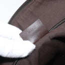 GUCCI GG Canvas Shoulder Bag Beige Silver 145857 Auth LN086V-11