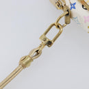 LOUIS VUITTON Monogram Multicolor Kate Clutch Bag White M55212 LV Auth LN088V-17
