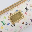 LOUIS VUITTON Monogram Multicolor Kate Clutch Bag White M55212 LV Auth LN088V-18