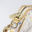 LOUIS VUITTON Monogram Multicolor Kate Clutch Bag White M55212 LV Auth LN088V-19