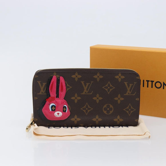 LOUIS VUITTON Monogram sun yitian Zippy Wallet Long Wallet M83689 LV Auth LN089M