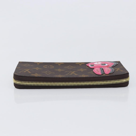 LOUIS VUITTON Monogram sun yitian Zippy Wallet Long Wallet M83689 LV Auth LN089M