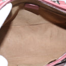 GUCCI GG Supreme Blooms Hand Bag PVC 2way Beige Pink 429019 Auth LN091V-10