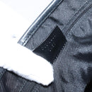 GUCCI GG Canvas Jackie Shoulder Bag Black Silver 001 3306 Auth LN094V-11