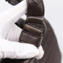 Bottega Veneta INTRECCIATO Campana Hand Bag Leather Brown 125787 Auth LN096V-7
