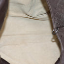 Bottega Veneta INTRECCIATO Campana Hand Bag Leather Brown 125787 Auth LN096V-9