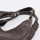 Bottega Veneta INTRECCIATO Campana Hand Bag Leather Brown 125787 Auth LN096V-15