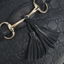 GUCCI GuccissimaGG Horsebit Chain Shoulder Bag Leather 2way 322226 Auth LN097V-18