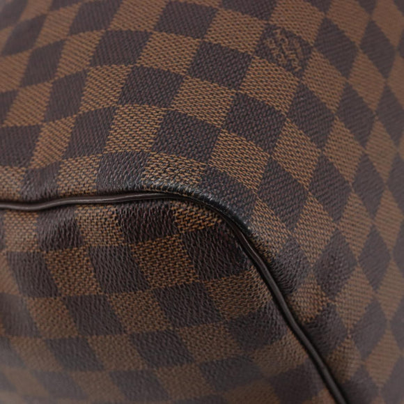 LOUIS VUITTON Damier Ebene Speedy 30 Hand Bag N41364 LV Auth LN098V