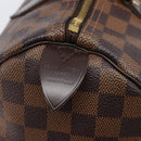 LOUIS VUITTON Damier Ebene Speedy 30 Hand Bag N41364 LV Auth LN098V-19
