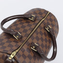 LOUIS VUITTON Damier Ebene Speedy 30 Hand Bag N41364 LV Auth LN098V-6