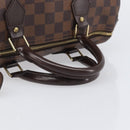 LOUIS VUITTON Damier Ebene Speedy 30 Hand Bag N41364 LV Auth LN098V-7