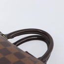 LOUIS VUITTON Damier Ebene Speedy 30 Hand Bag N41364 LV Auth LN098V-8