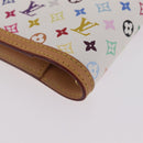 LOUIS VUITTON Multicolor Agenda PM Day Planner Cover White R20896 LV Auth LN102-17