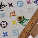 LOUIS VUITTON Multicolor Agenda PM Day Planner Cover White R20896 LV Auth LN102-19